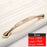 5pcs Gold Door Handles Noble Drawer Pulls Kitchen Cabinet Knobs and Handles Fittings