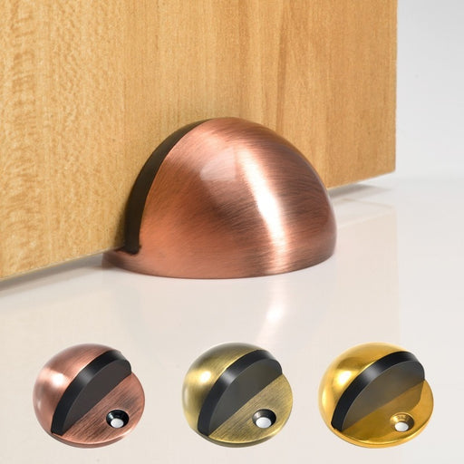 Rubber Door Stops Stainless Steel Door Stopper Sticker Wood Toilet Glass Door