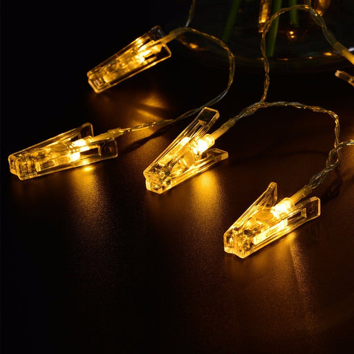 3M 20Leds Pictures Display Strings Light Holders Decorative LED Garlands Clip on String Lights